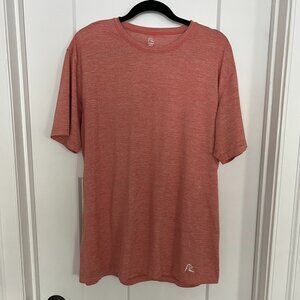 Rhoback Men's Size XL Crewneck T-Shirt Short Sleeves Performance Sweat Wicking